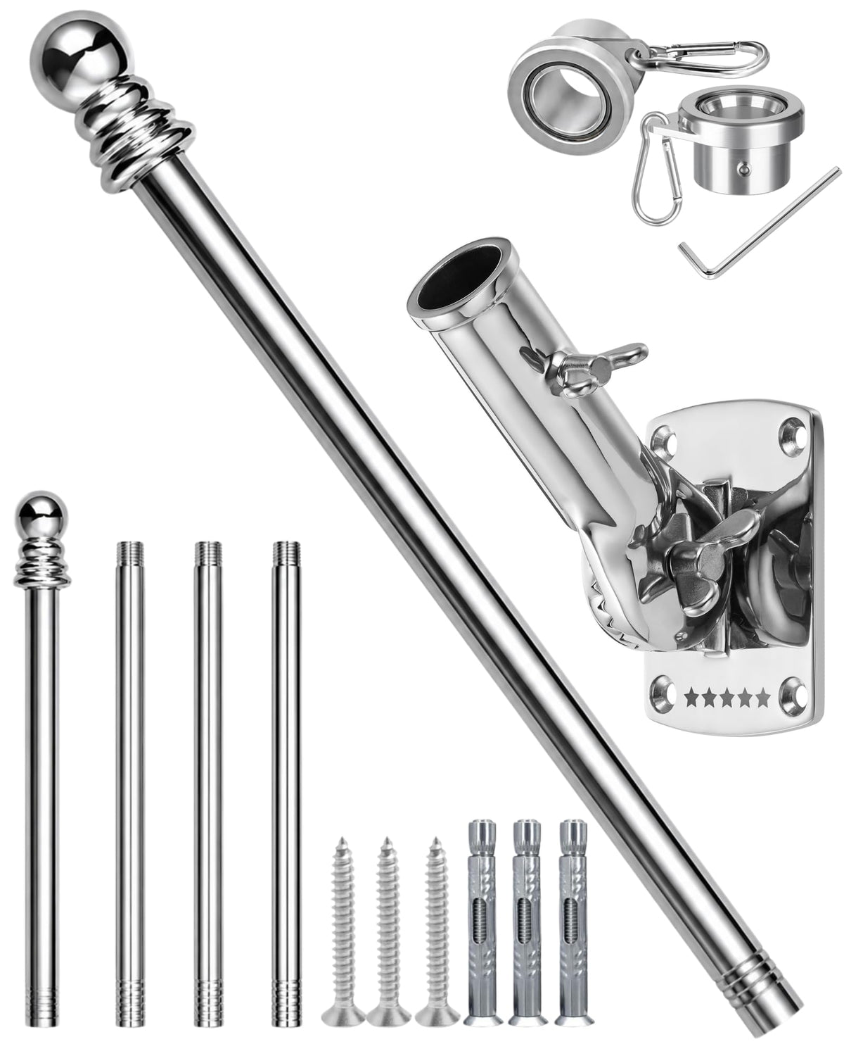6 FT Flag Pole Kit B35664