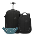 Rolling Backpack with Wheels 43L with Waist Pack C17316
