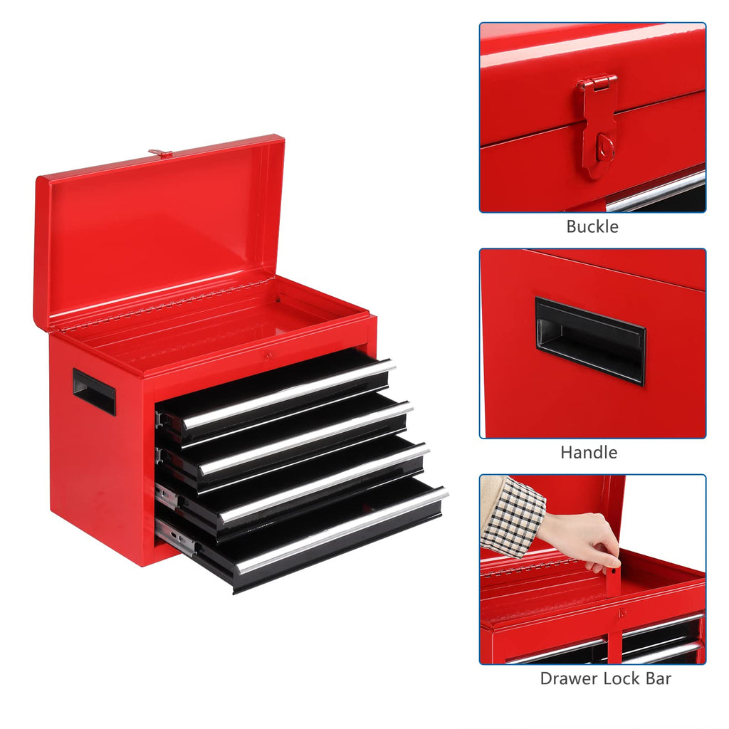 5 Drawer Rolling Tool Chest with Lockable Wheels K70579