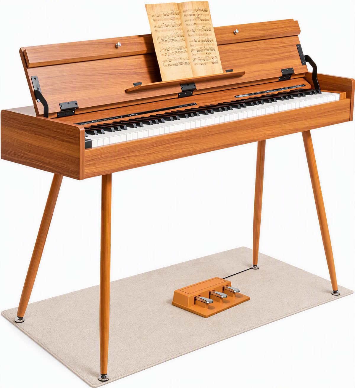 88 Key Weighted Digital Piano with Triple-Pedal F5069