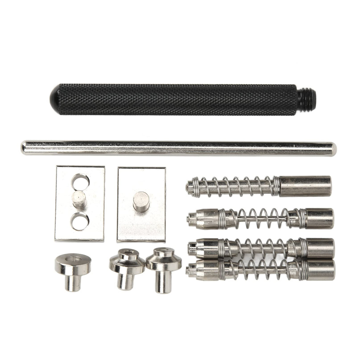 12 Pc Universal Motorcycle Chain Riveting Tool Set with Storage Box V8693