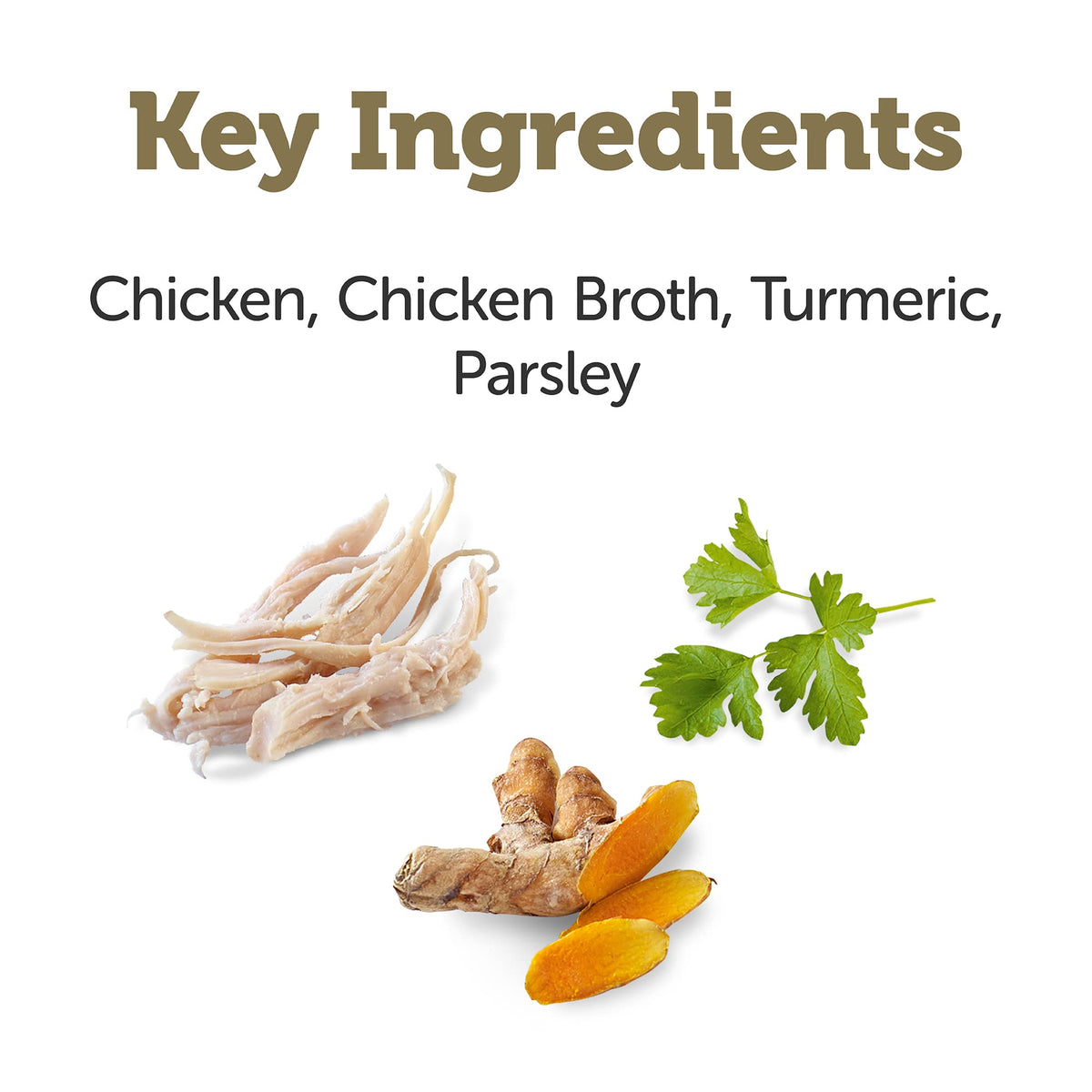Chicken Bone Broth Dog Food Topper 6-Pack 7.1oz Pouch N497