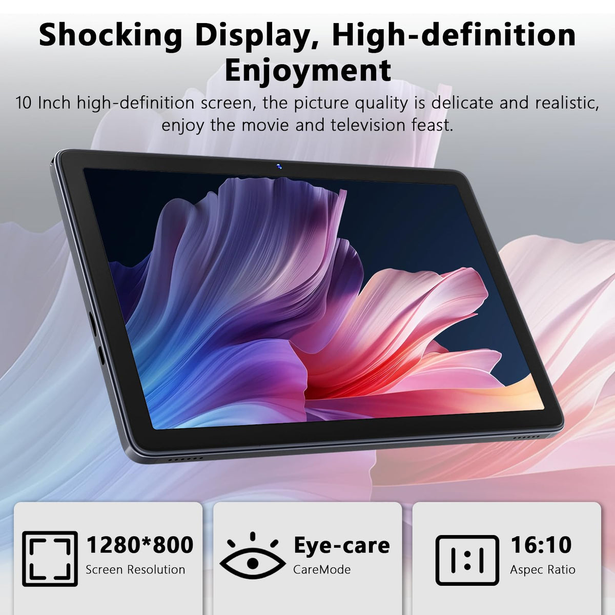 10 Inch Android 15 Tablet with Keyboard Q127607