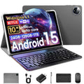 10 Inch Android 15 Tablet with Keyboard Q127607