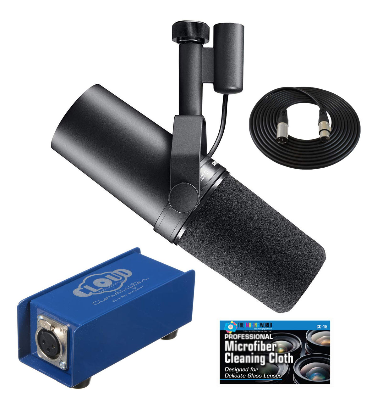 Vocal Microphone with Mic Activator and XLR Cable F236