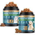 Chewable Flea and Tick Prevention for Dogs & Cats, 400 Treats G964