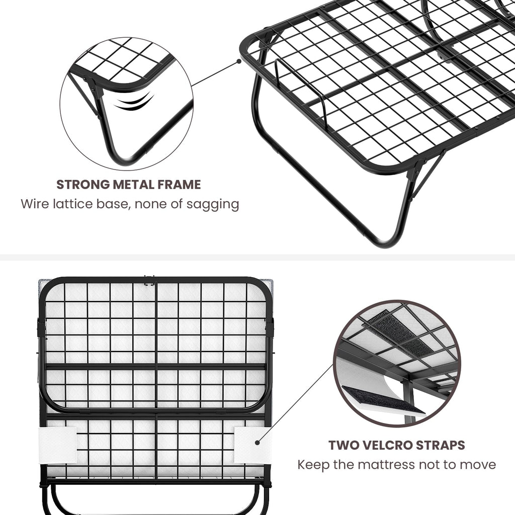 Folding Bed with Mattress K525