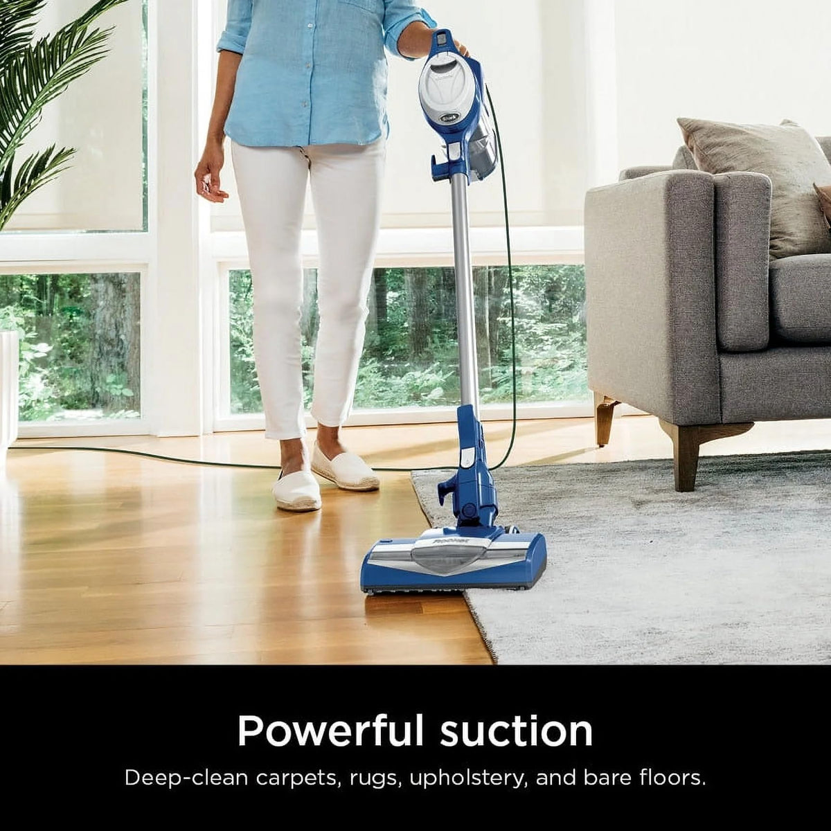 Blue Corded Stick Vacuum O391