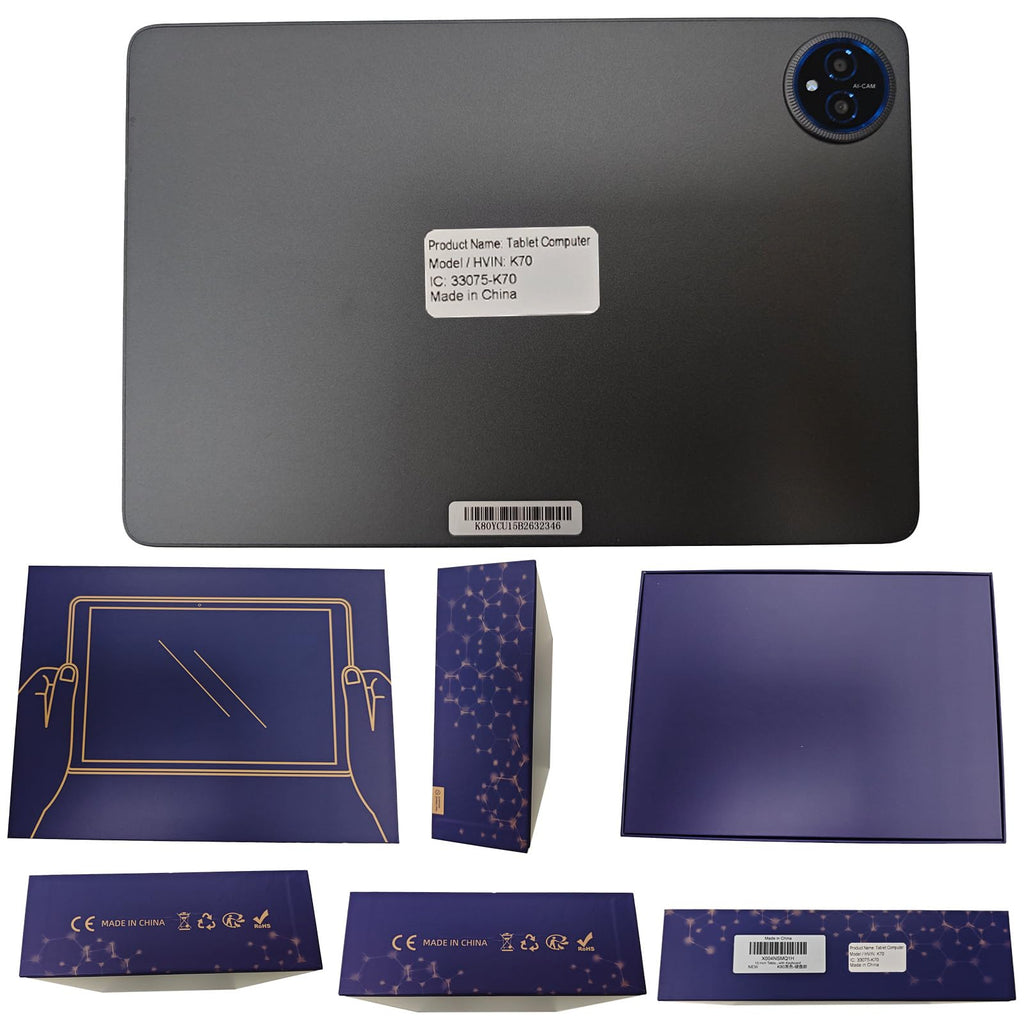 10 Inch Android 15 Tablet with Keyboard Q127607