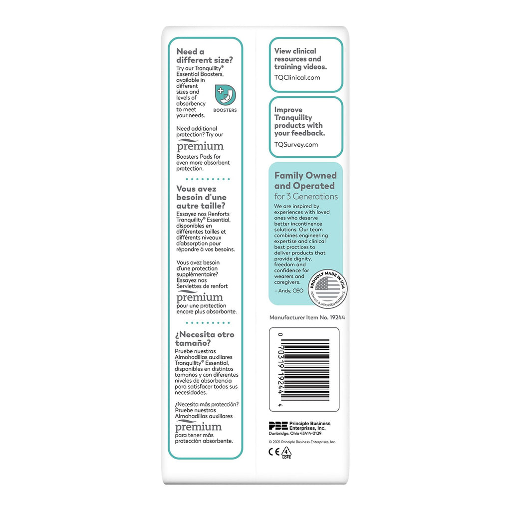 Booster Pads 200 Ct Case A52230