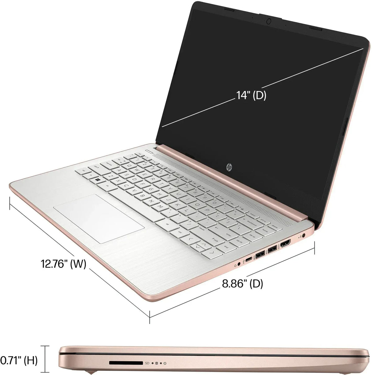 14-inch Laptop, Intel Celeron N4000, 4 GB RAM, 64 GB eMMC P3121