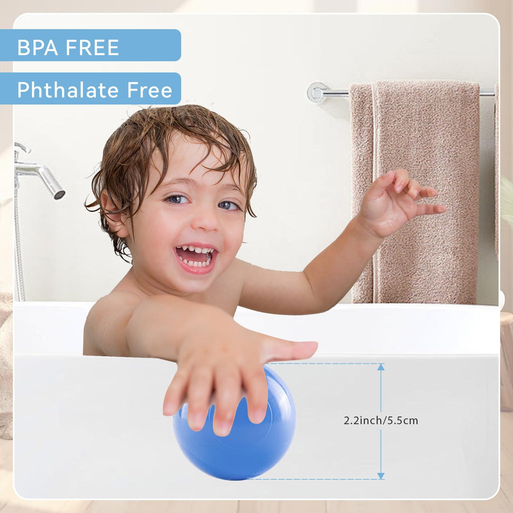 BPA Phthalate Free 2.15" Soft Plastic Play Balls P94291