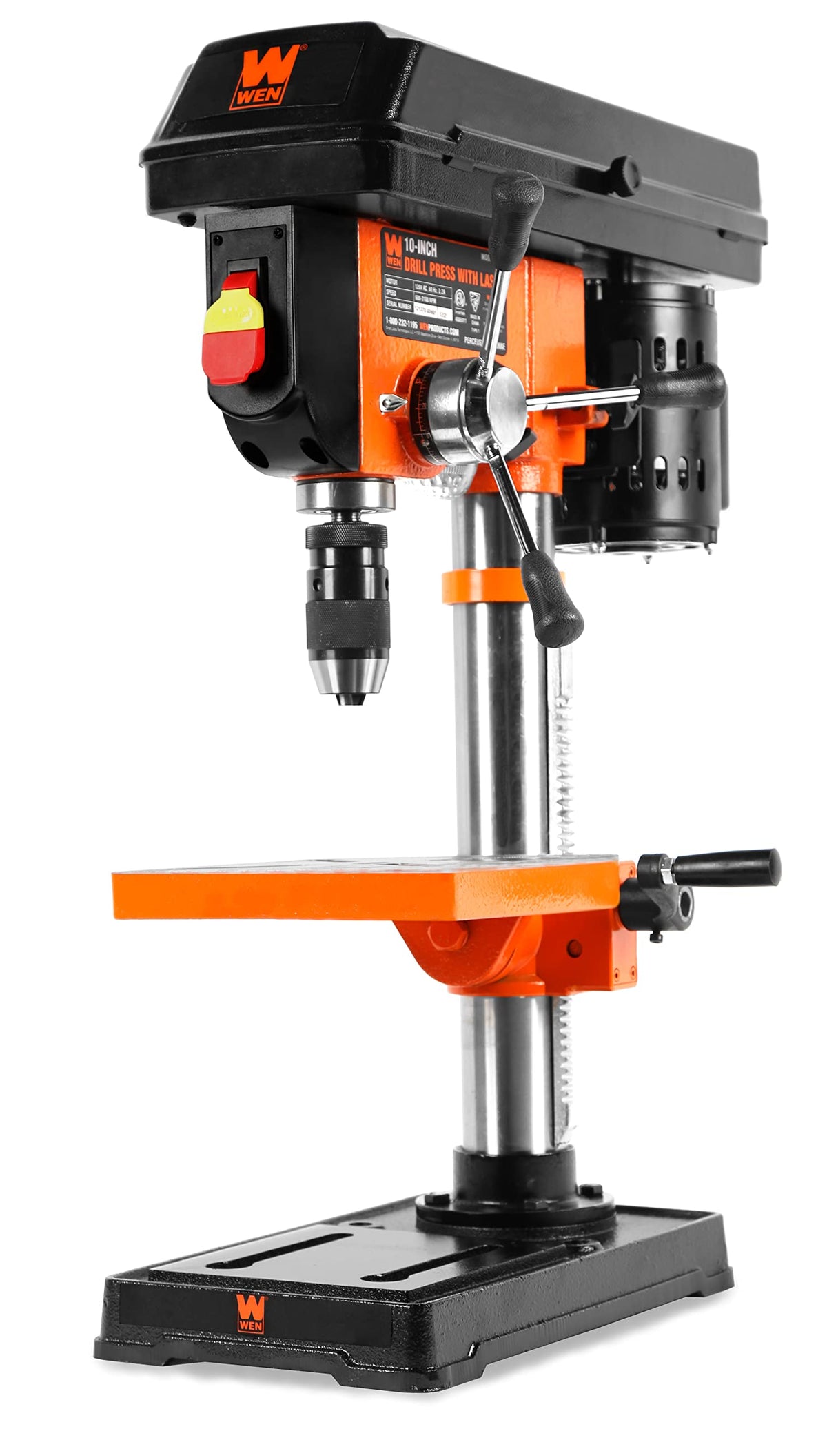 10-Inch 5-Speed Cast Iron Benchtop Drill Press D845098
