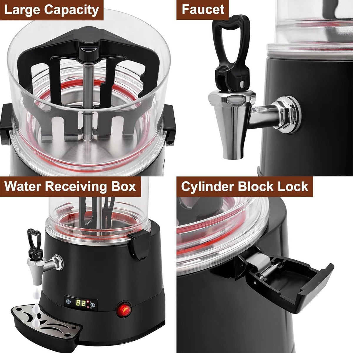 Commercial Stainless Steel Espresso Coffee Machine C555345