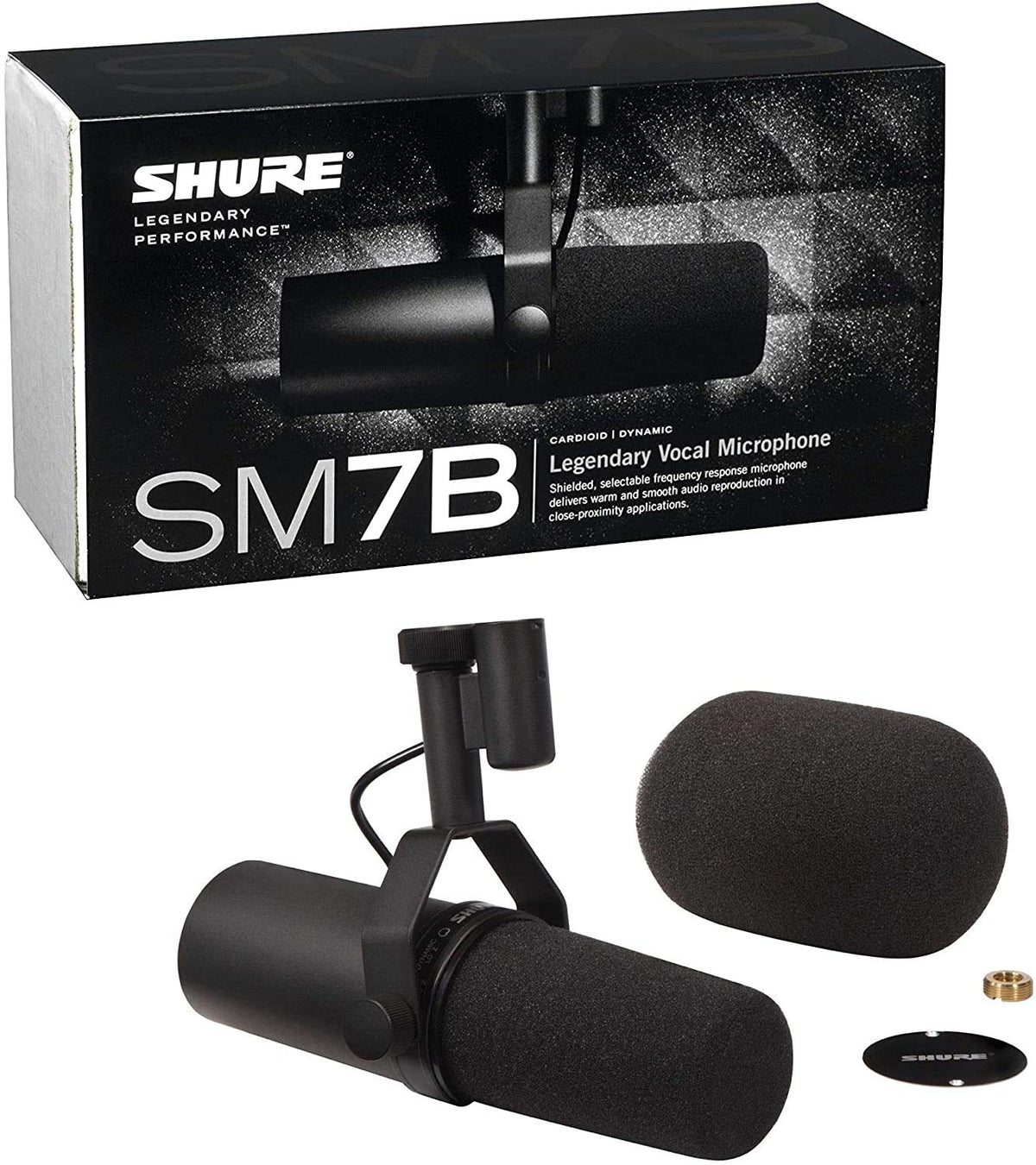 Vocal Microphone with Mic Activator and XLR Cable F236
