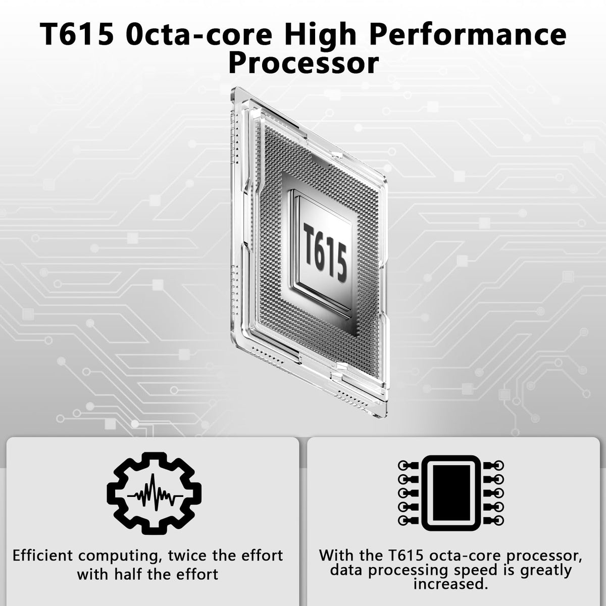 10 Inch Android 15 Tablet with Keyboard Q127607