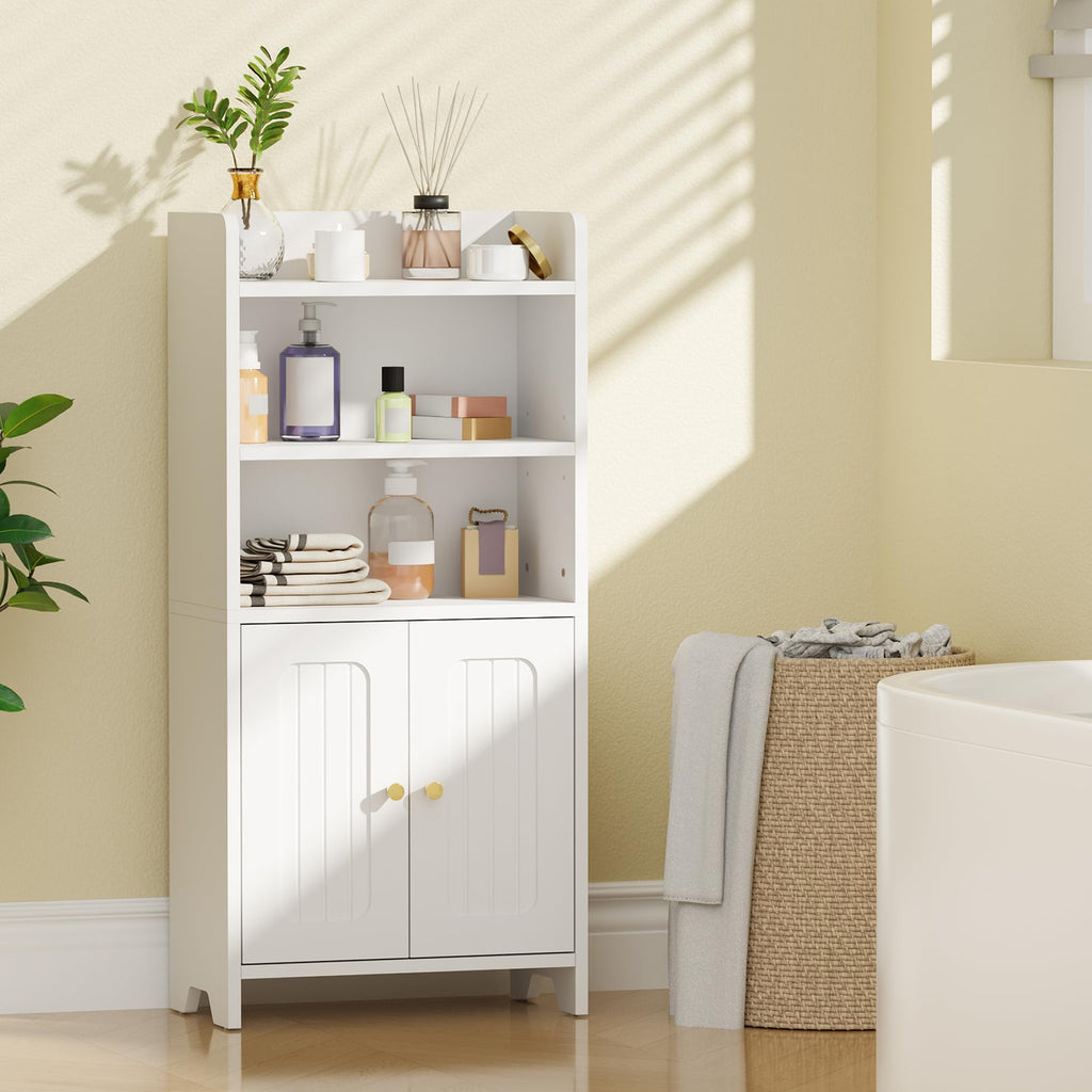 White 2 Door Bathroom Storage Cabinet C826081