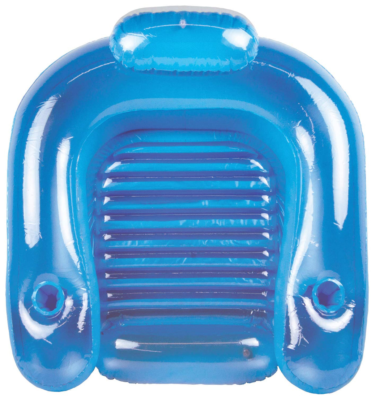 Inflatable Pool Float Lounge Chair with Cup Holders U7293
