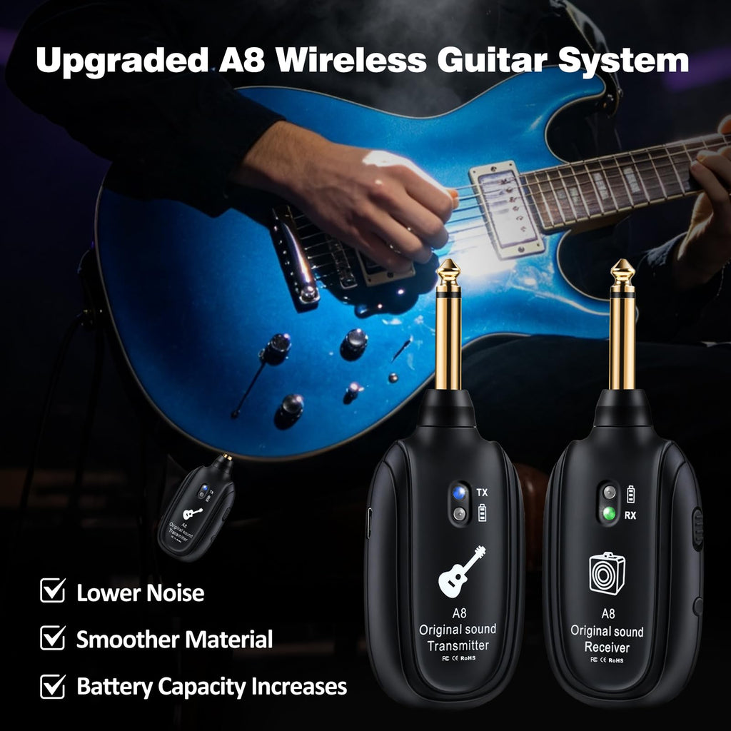 Wireless Guitar System UHF 2 Modes Y20243