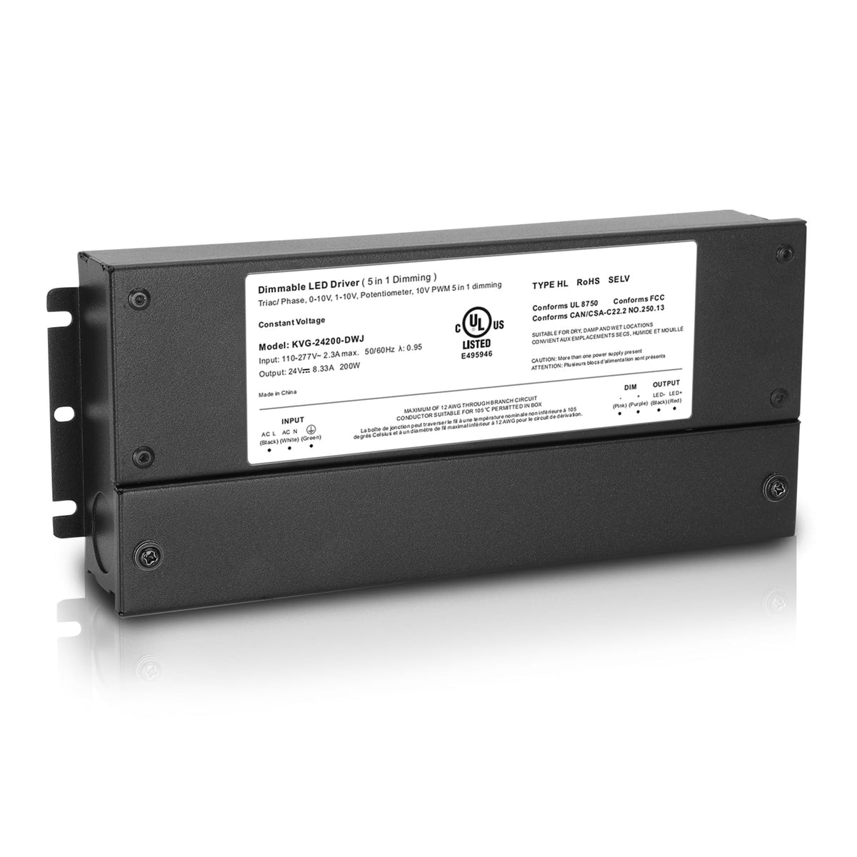 200W Dimmable LED Driver 24V Power Supply Q748991