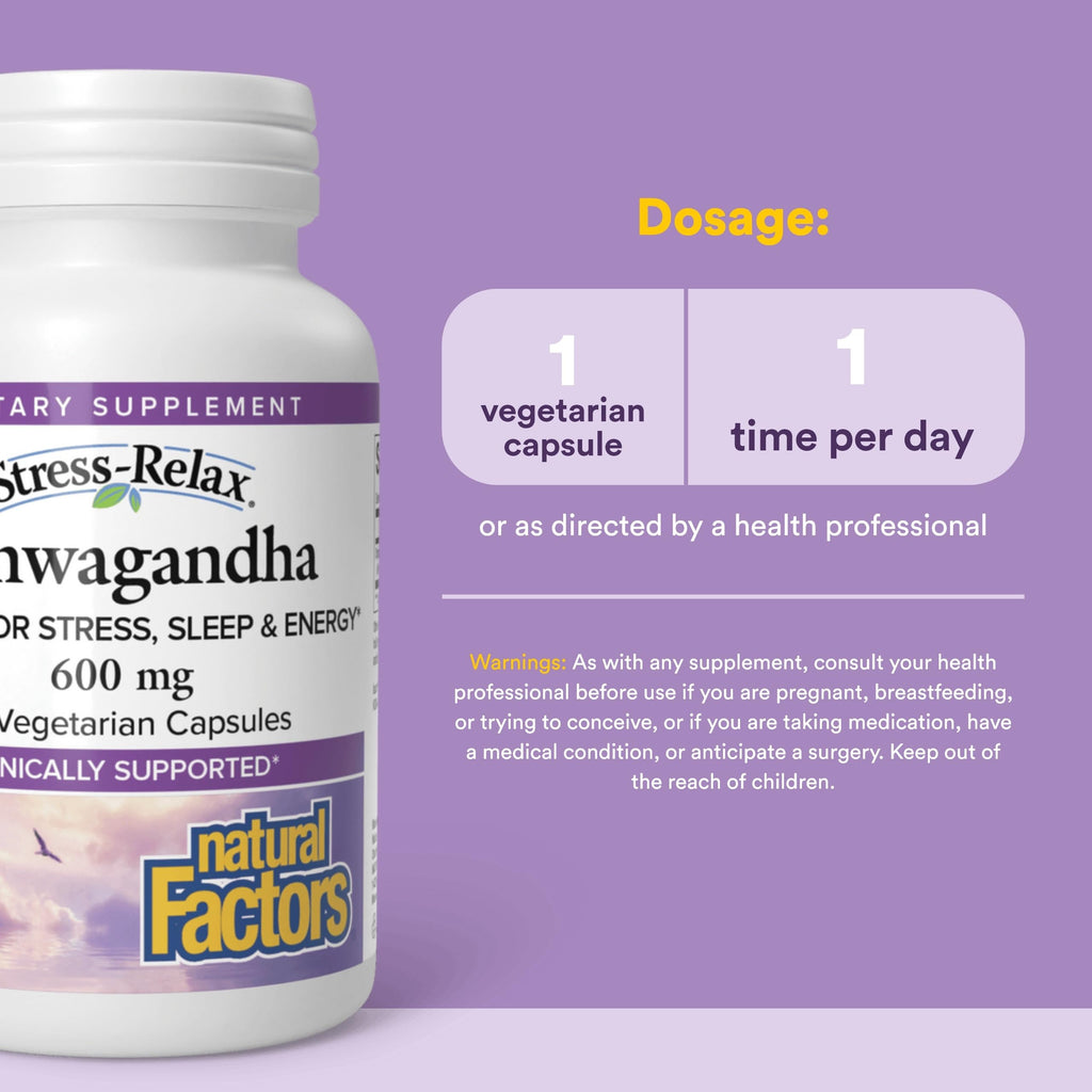 Ashwagandha 600 mg 30 Veg Caps F303112