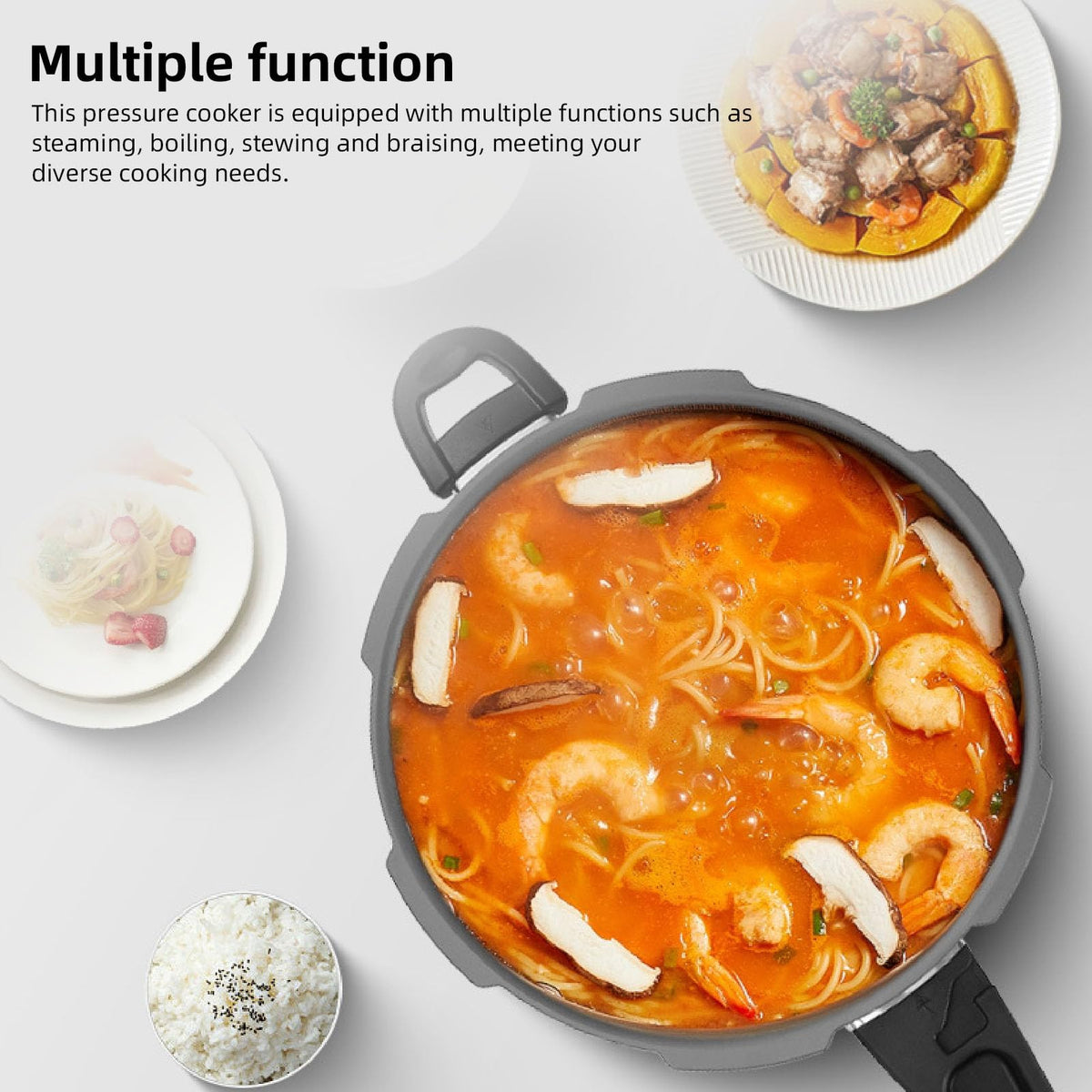 Stainless Steel Pressure Cooker K508