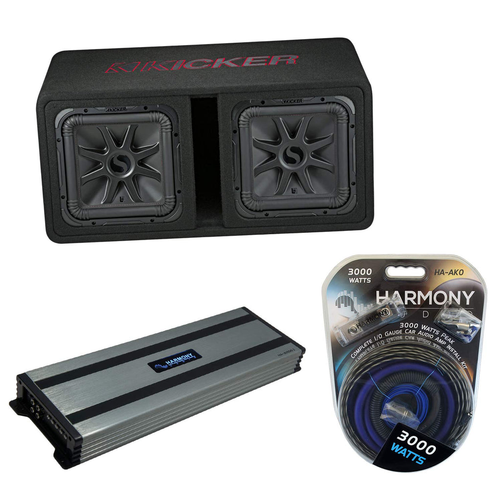 12" Subwoofer and Amp Package W51300