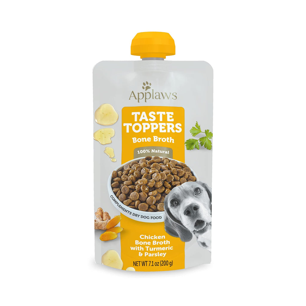 Chicken Bone Broth Dog Food Topper 6-Pack 7.1oz Pouch N497
