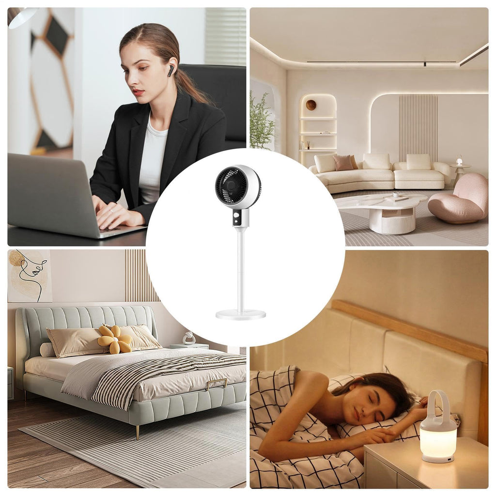 3-Speed Quiet Pedestal Fan F173