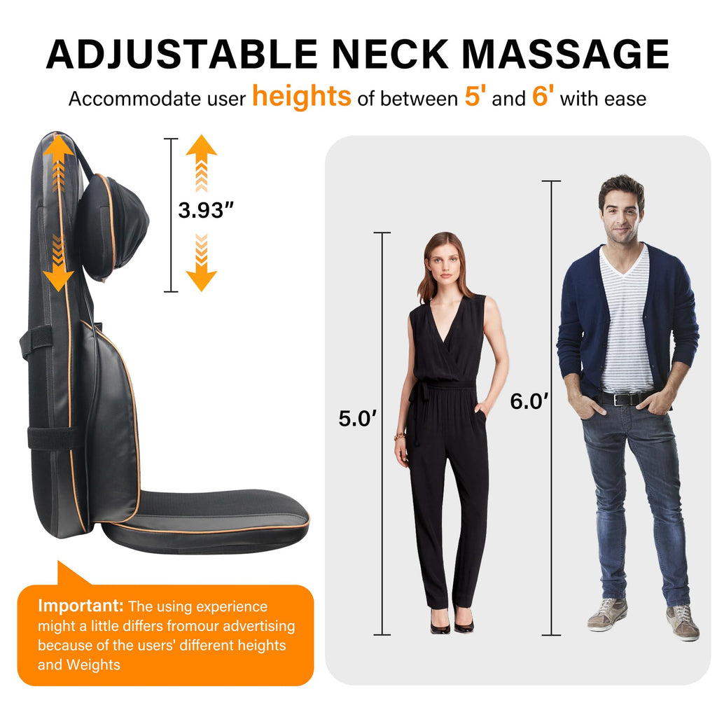Shiatsu Neck and Back Massager with Heat I344
