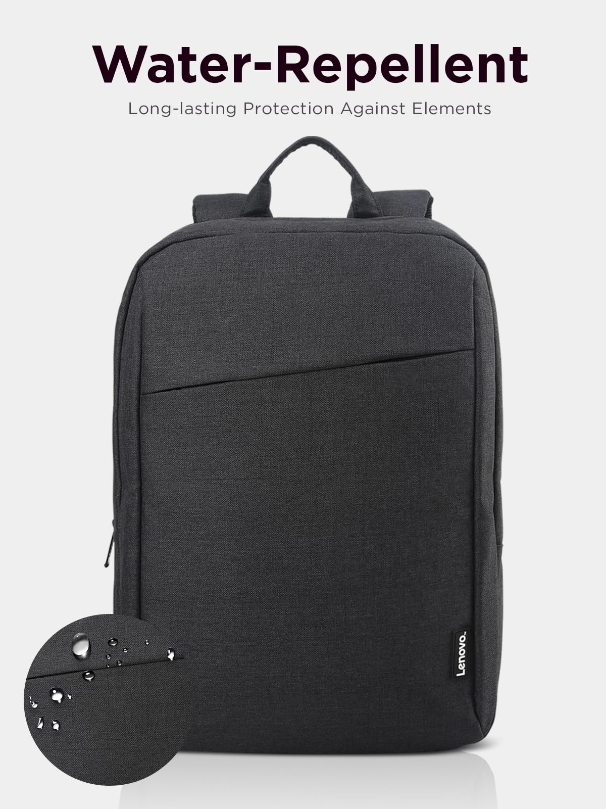 Black 15.6-Inch Laptop Backpack J2084