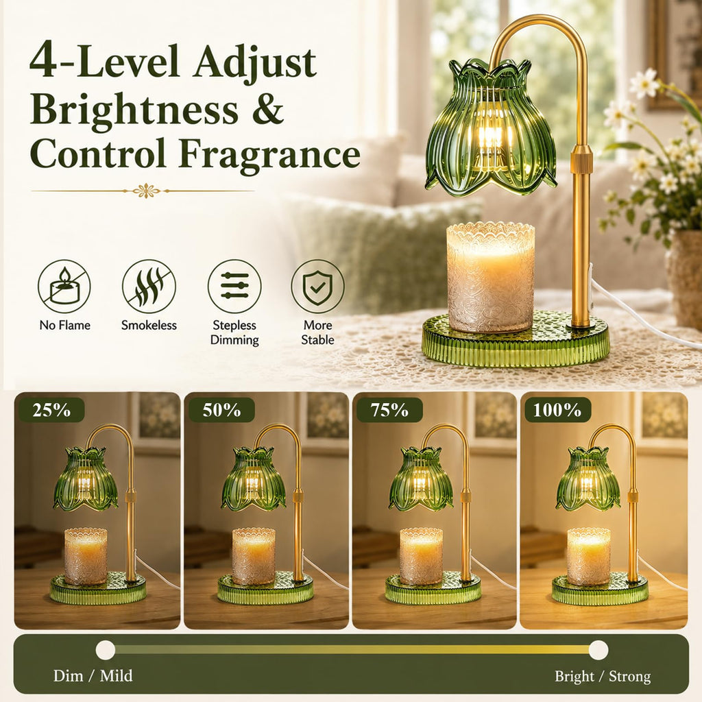 Candle Warmer Lamp with Timer Dimmer U39990