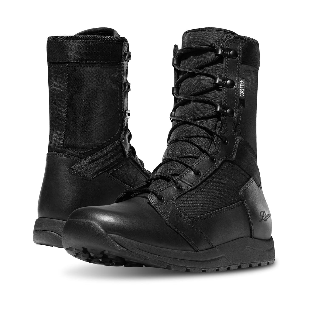 Black Waterproof Tactical Boots G324