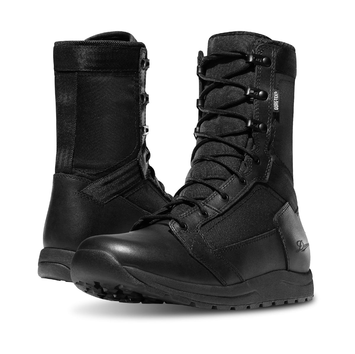 Black Waterproof Tactical Boots G324