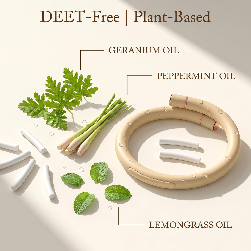 DEET-Free Mosquito Bracelet Refill Oil Sticks 15 Pack V347