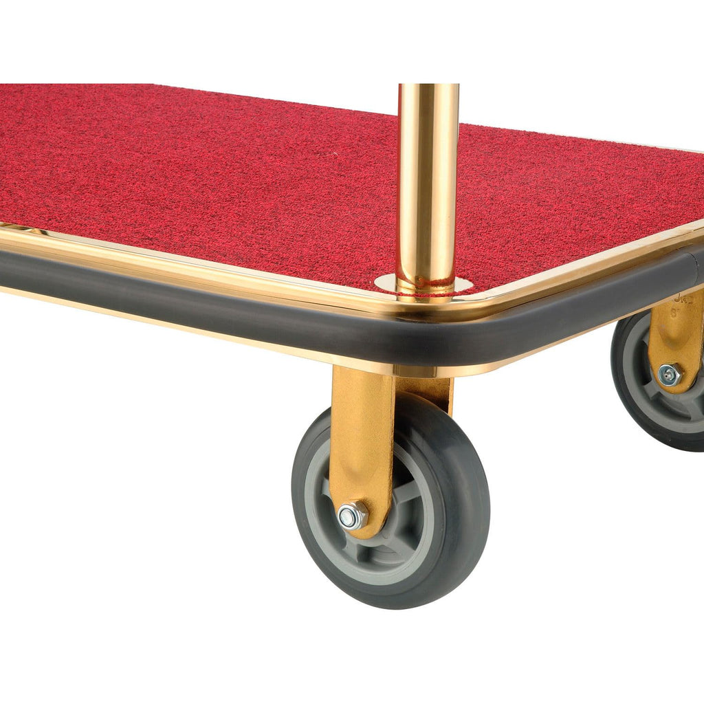 Gold Stainless Steel Bellman Cart Z499