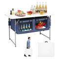 Foldable Camping Table with Storage M6795