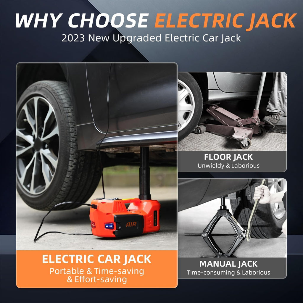 5 Ton 12V Electric Car Jack Kit O5694