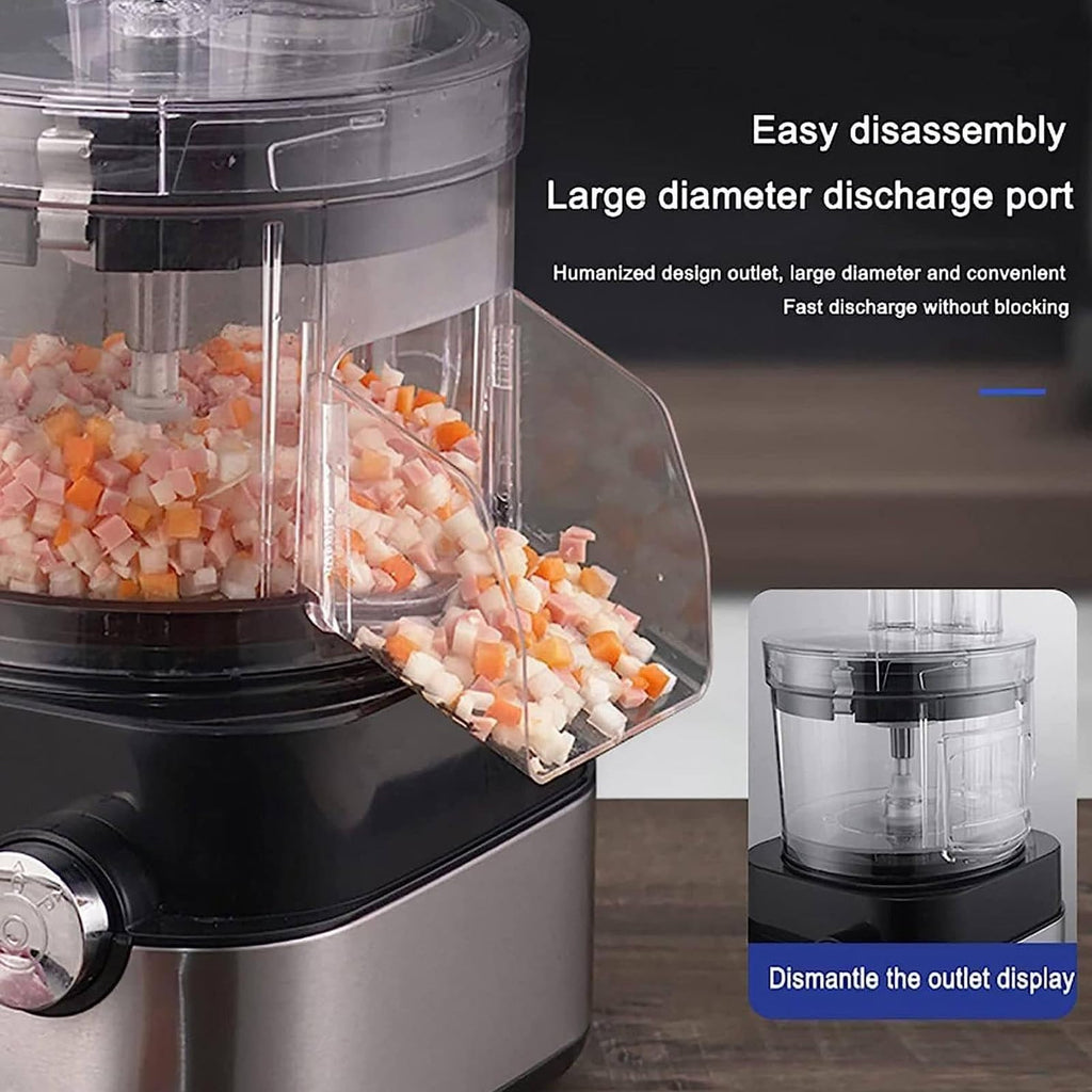 4 in 1 Electric Vegetable Dicer with Dicing Molds D865048