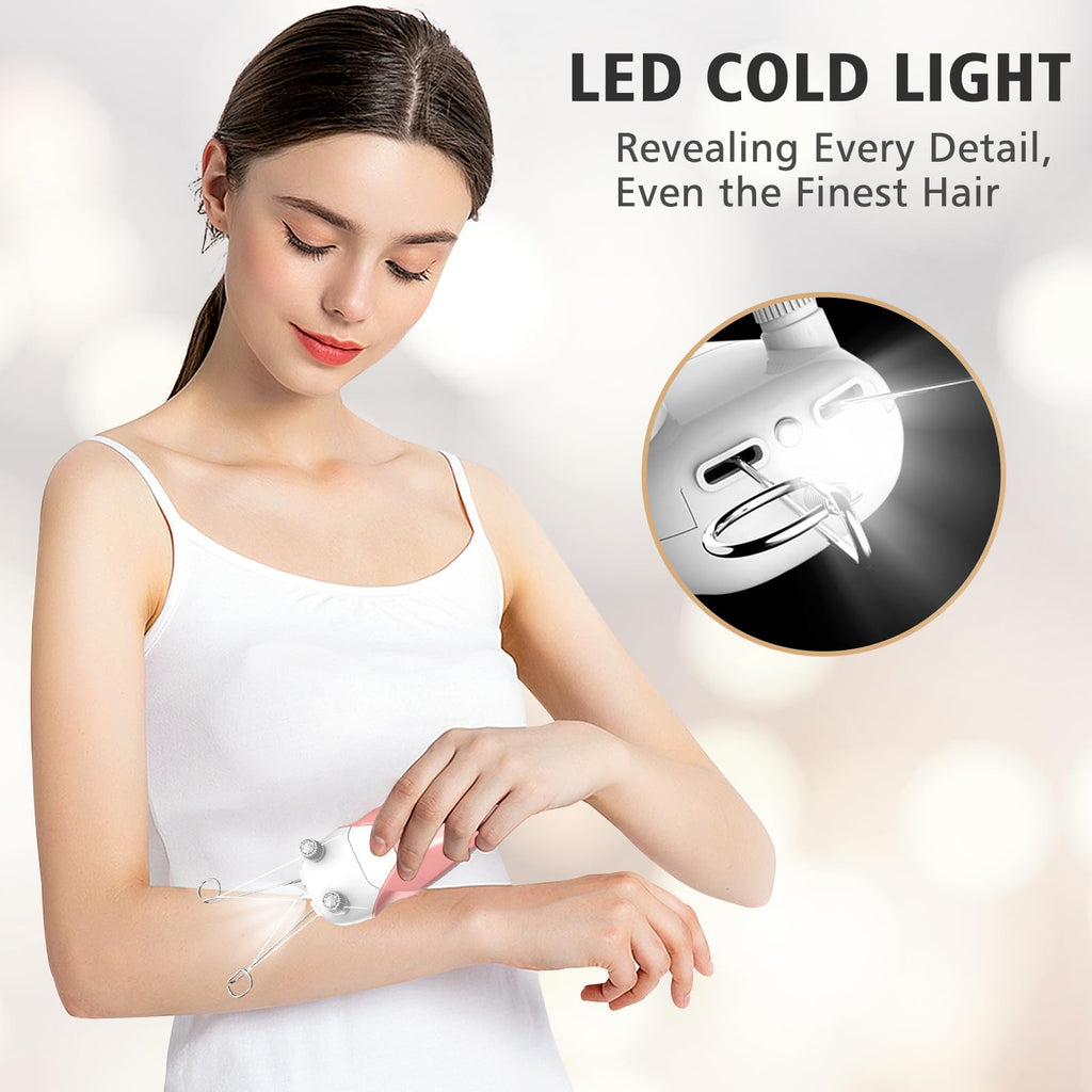 USB Rechargeable Electric Threading Epilator G42288