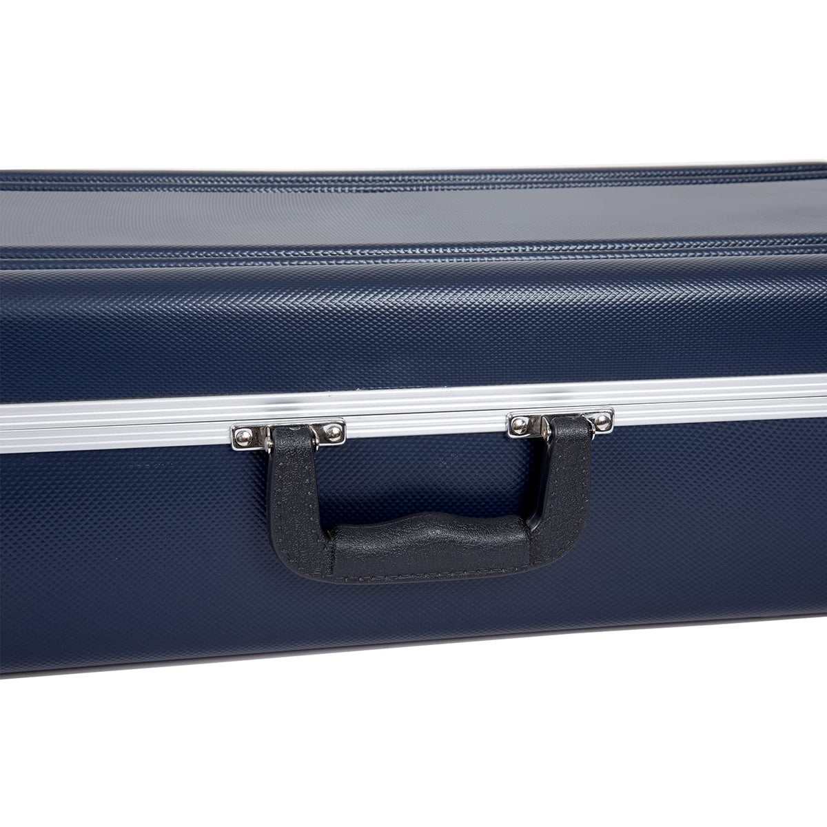 Textured Blue Velvet Interior Trumpet Case X37437