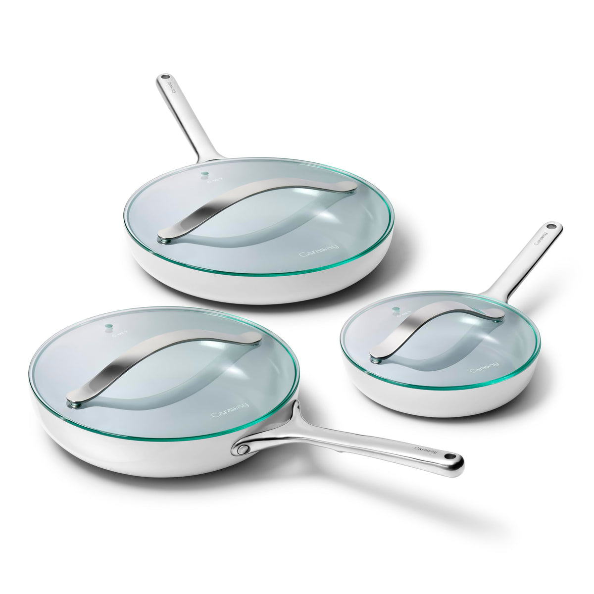 Fry Pan Set with Glass Lids M567