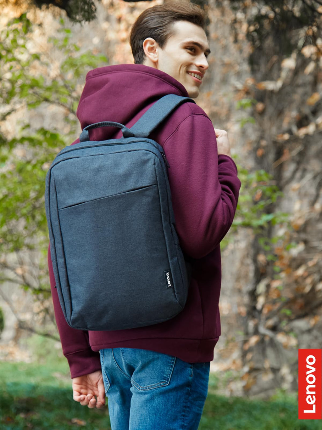 Black 15.6-Inch Laptop Backpack J2084