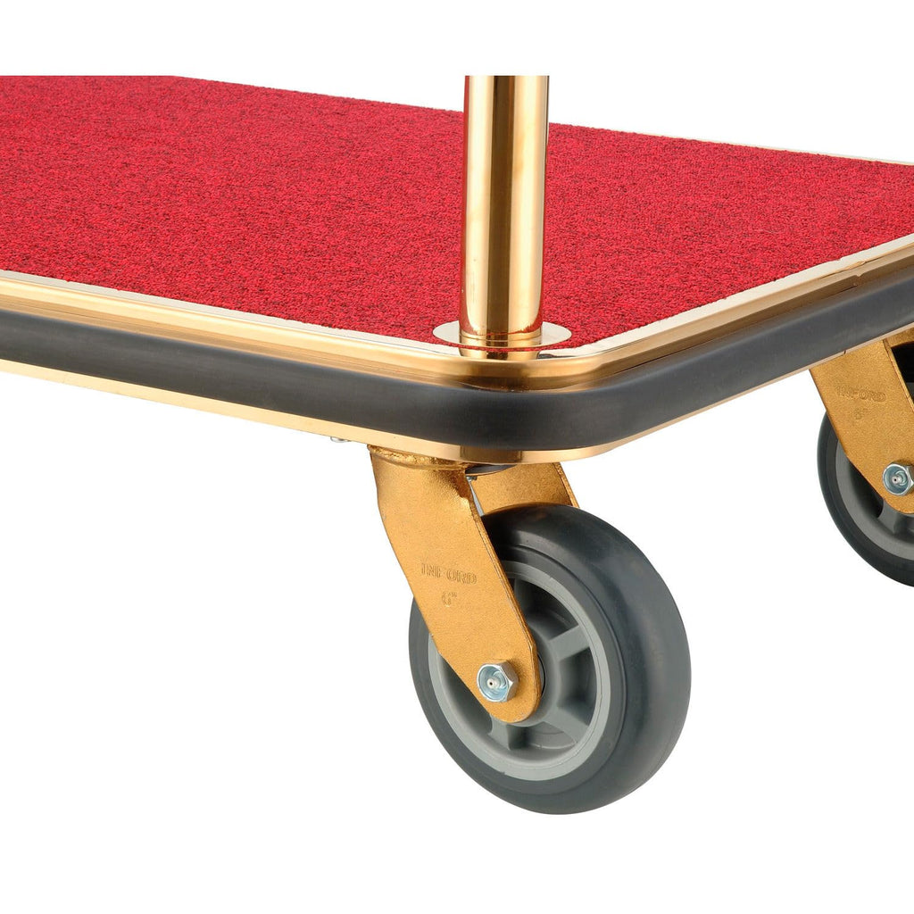 Gold Stainless Steel Bellman Cart Z499
