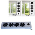 White 3-Speed Reversible Window Fan G7846