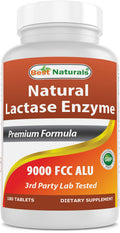 Lactose Intolerance Relief Tablets with Lactase Enzyme, 180 Count A31665