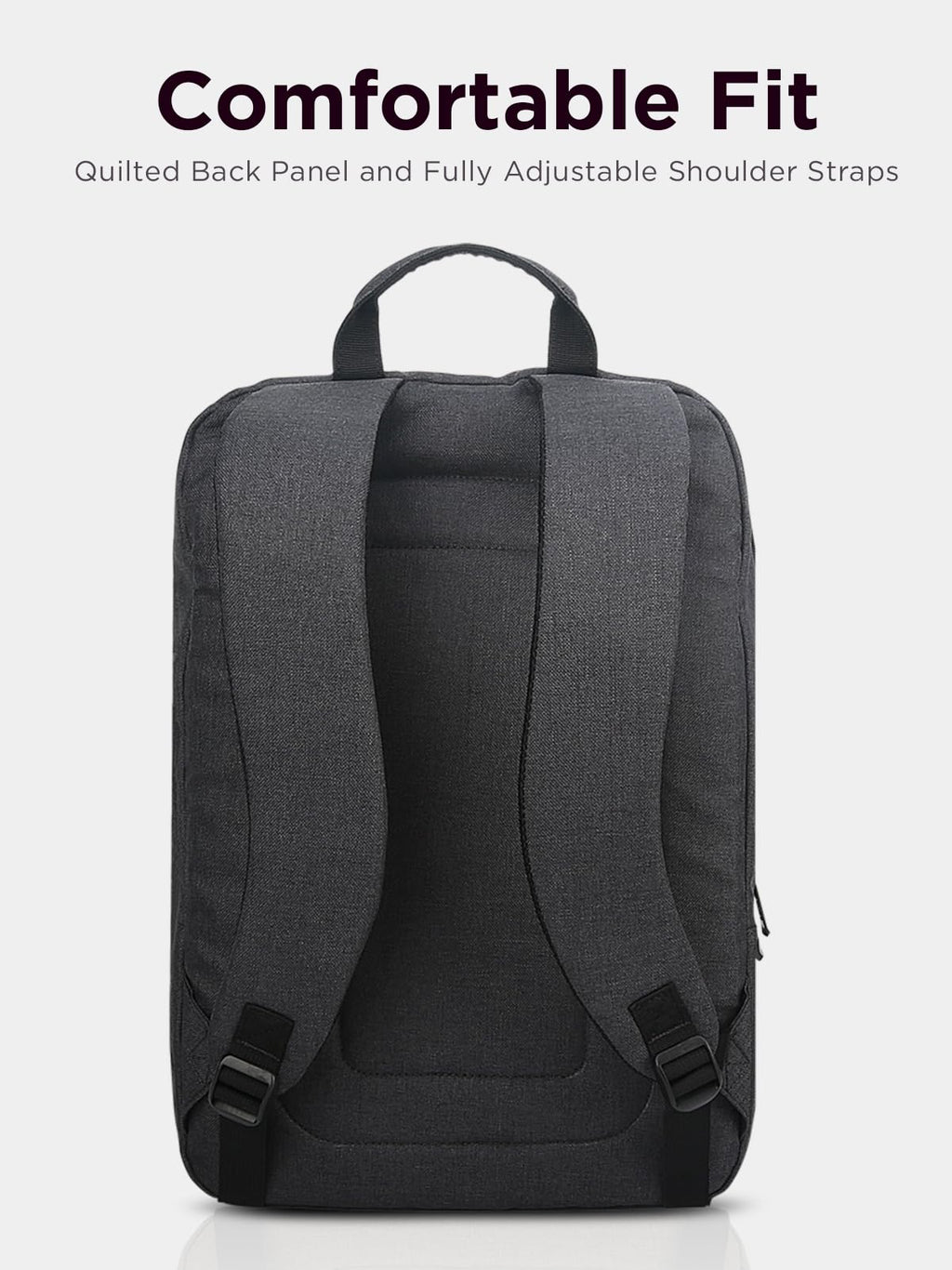 Black 15.6-Inch Laptop Backpack J2084