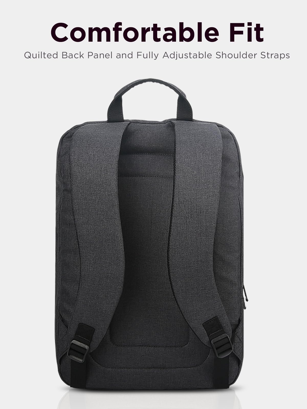 Black 15.6-Inch Laptop Backpack J2084