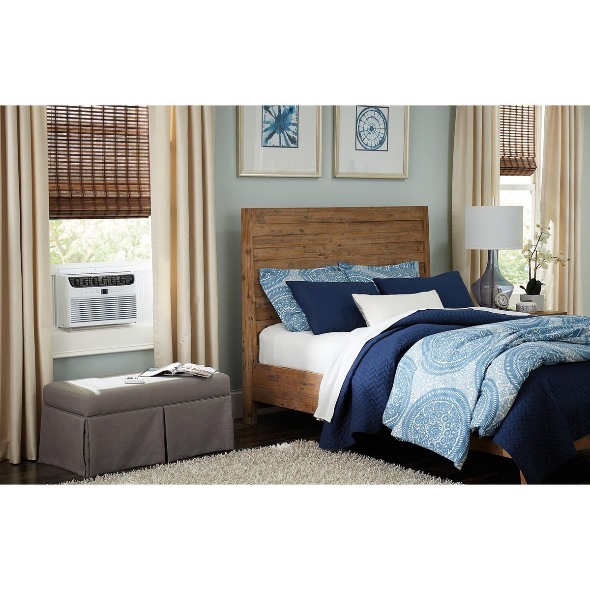6,000 BTU White Window Air Conditioner and Dehumidifier J35172
