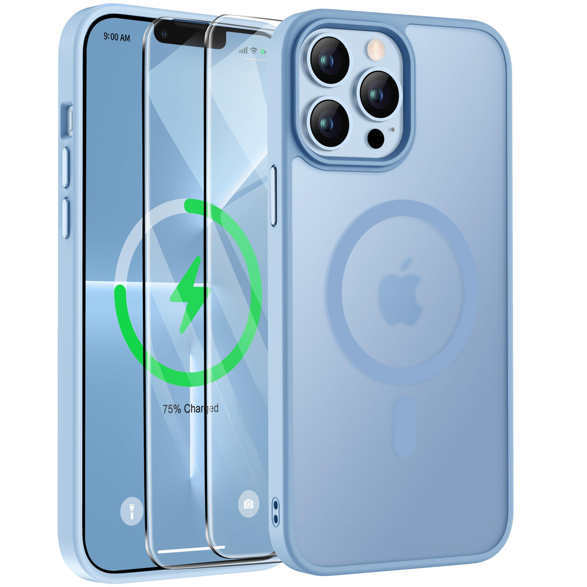 Sky Blue iPhone 13 Pro Max Case D87879